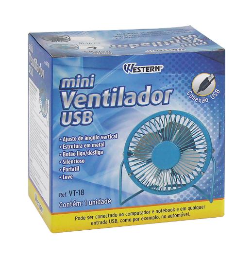 MINI VENTILADOR USB WESTERN UND