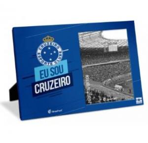 PORTA RETRATO 17X22CM CLUBES CRUZEIRO 