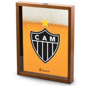 QUADRO VIDRO TAMPINHA 17X27CM ATLETICO 