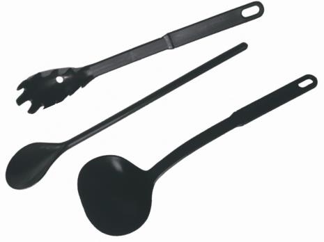 KIT COLHER PEGADOR E CONCHA PRETO SBRISSA UN