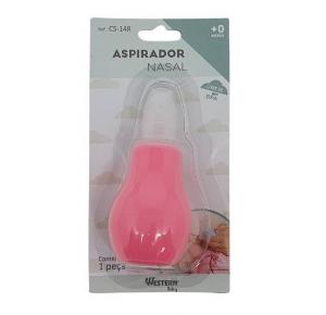 ASPIRADOR NASAL SILICONE ROSA 