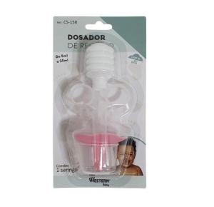 DOSADOR REMEDIO 20ML ROSA 