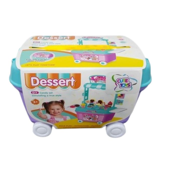 MALETA C/ RODAS KIT DOCERIA DESSERT CUTE TOYS UN