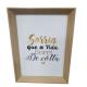 QUADRO DECORATIVO 16X21CM PLASTICO 