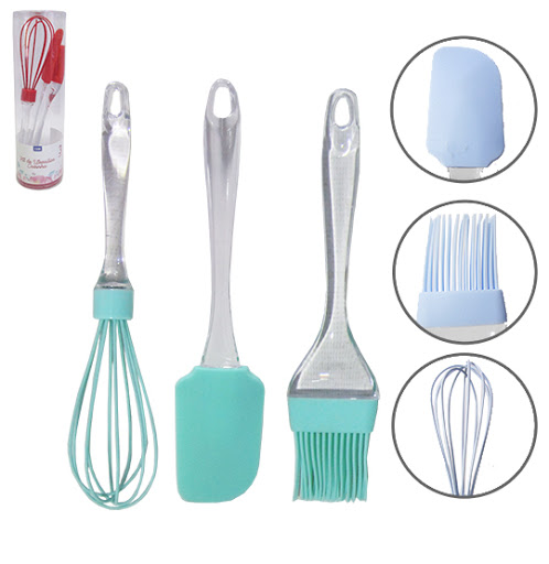 KIT UTENSILIOS COZINHA C/3 PCS FWB UN