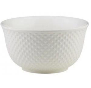 BOWL 12,5X7CM PORCELANA NEW BONE DOTS BRANCO LYOR 