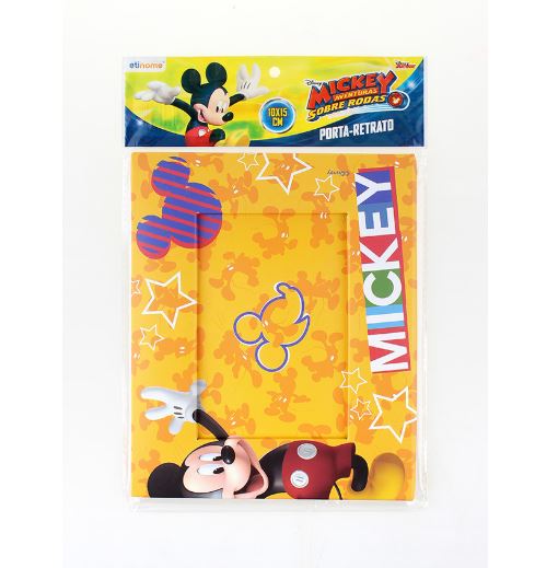 PORTA RETRATO 10X15CM PLASTICO MICKEY DISNEY JUNIOR UND