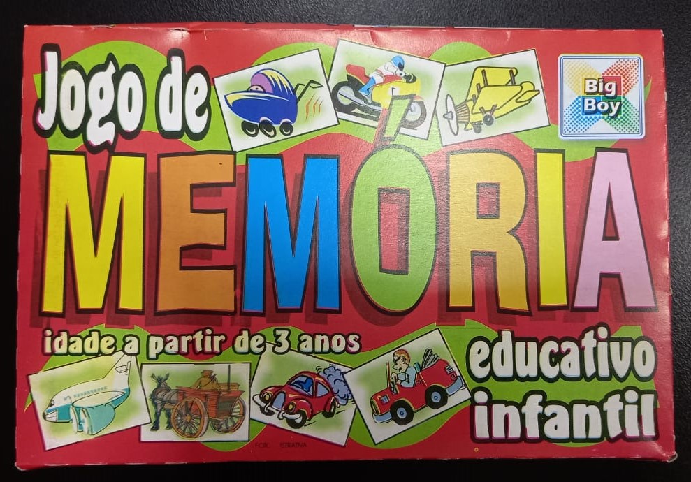 JOGO MEMORIA EDUCATIVO INFANTIL BIG BOY