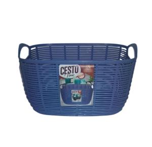 CESTO ORG VIME MD 29.4X21X17CM ESTAC 47S1 AZUL NITRON PLAST UN