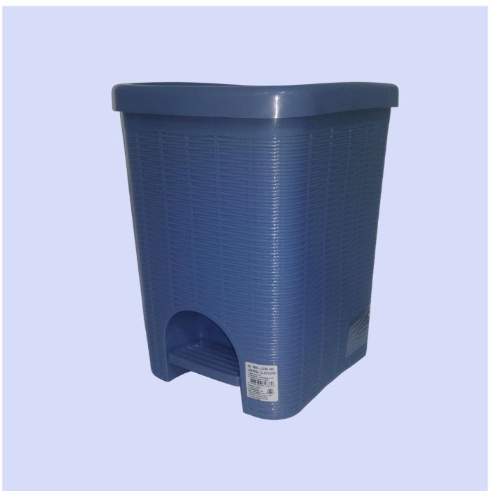 LIXEIRA VIME 12L 163S1 AZUL NITRON PLAST UN