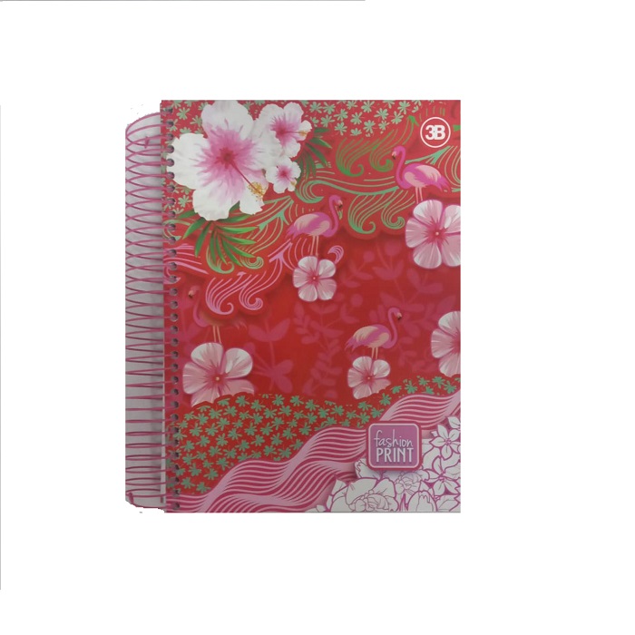 CADERNO CD 20X1 FASHION PRINT 320FLS 946745 3B