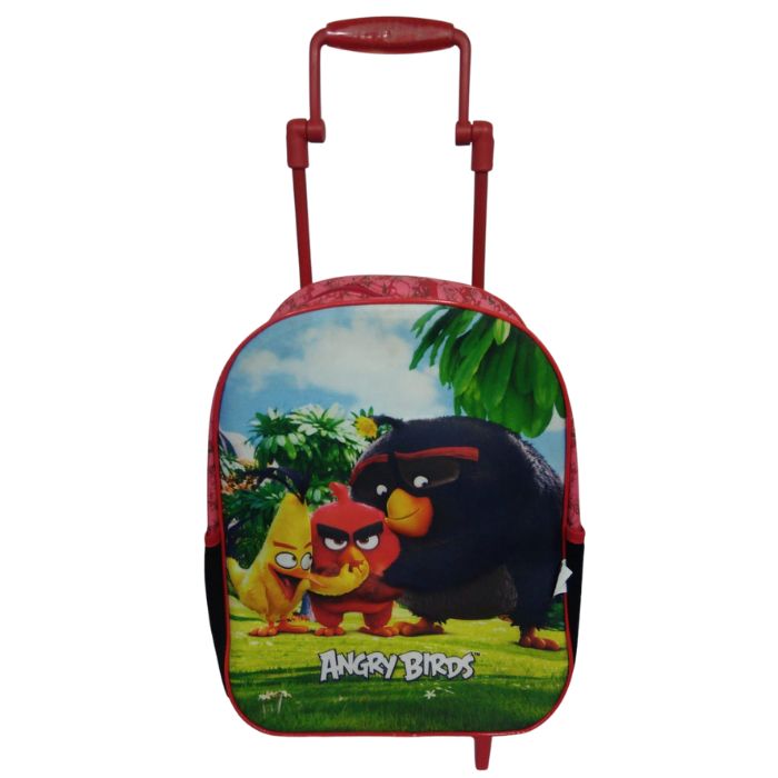 MOCHILA CARRINHO 3D MASC ANGRY BIR ABC802030 SANYA