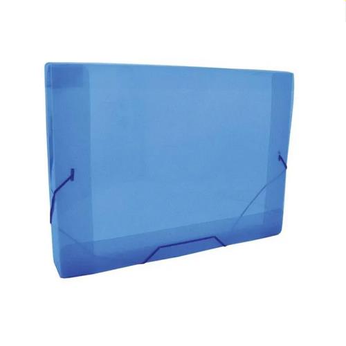 PASTA PLAST LOMBO 4CM 332MM X 232MM 504PP AZUL DAC UN