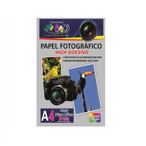 PAPEL FOTOGRAFICO A4 135G ADESIVO 20FLS 97498 OFF PAPER