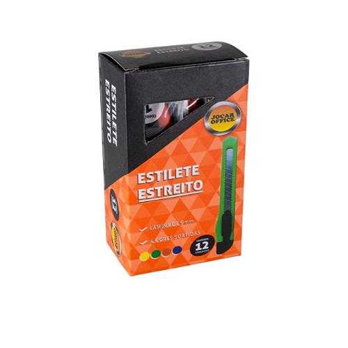 ESTILETE ESTREITO 9MM JOCAR 91410 LEOELEO