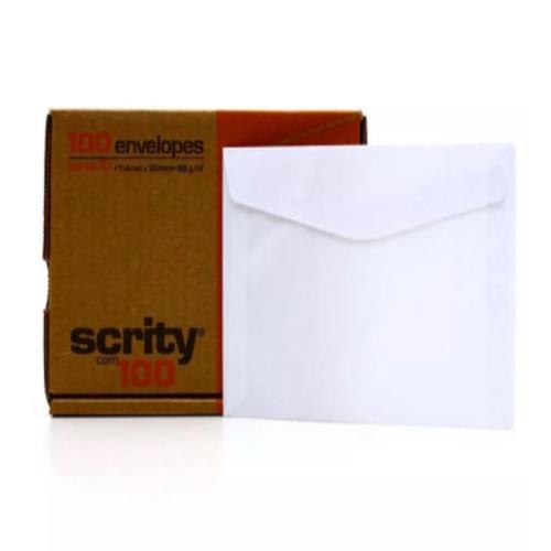 ENVELOPE CARTA 114X162MM 85578 COF310 PARDO SCRITY