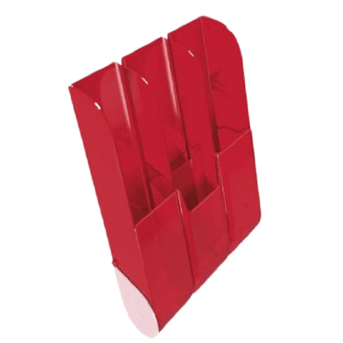 PORTA TALHER SERVE E GUARDA 225NATAL VERMELHO NITRON