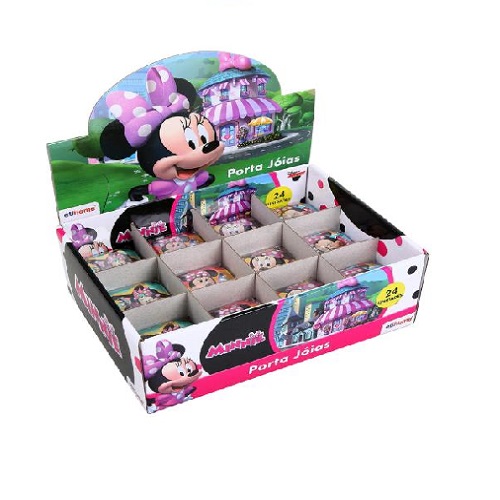 PORTA JOIA METAL MINNIE