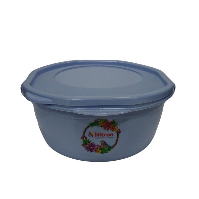 POTE REDONDO GR TRAVAS 2.3L 227 AZUL NITRON PLAST UN