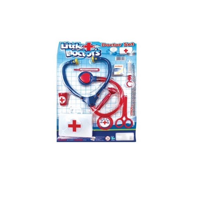 KIT MEDICO LITTLE DOCTOR SET 9PCS 595 PICA PAU UN