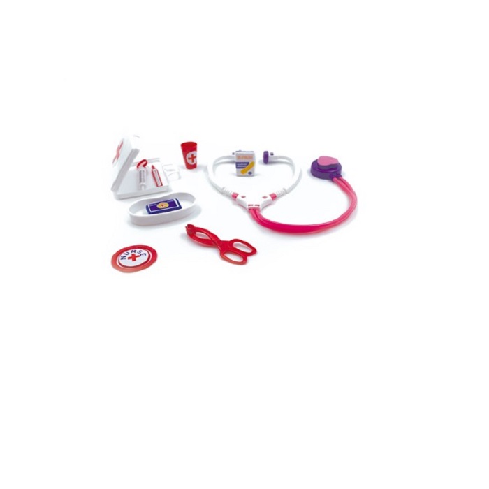 KIT ENFERMEIRA LITTLE DOCTOR SET 10PCS 596 PICA PAU UN