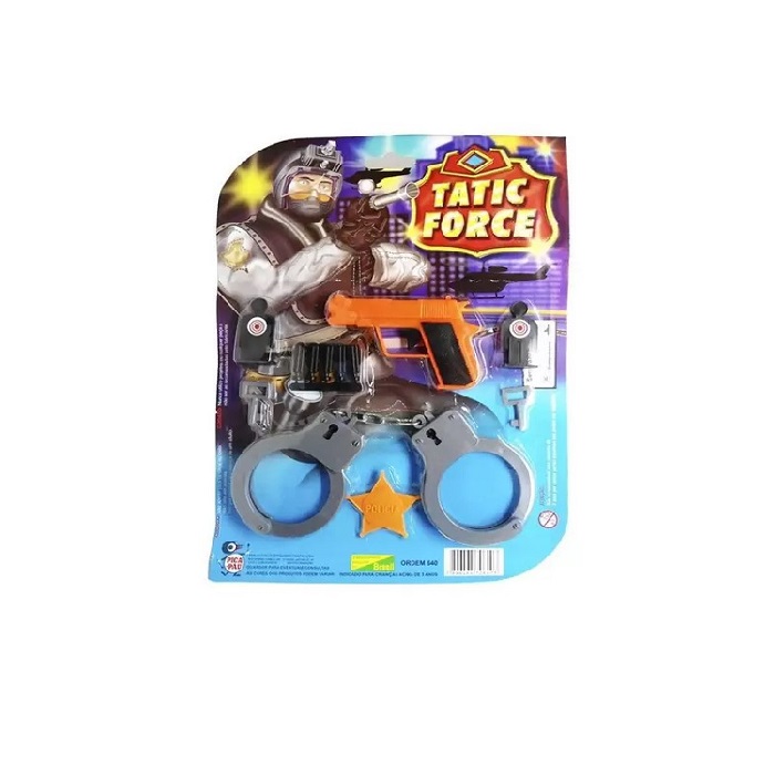 KIT POLICIAL TATIC FORCE 640 PICA PAU