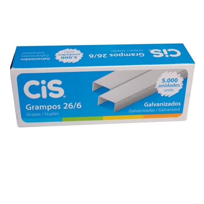 GRAMPO GALVANIZADO 26 6 5000UND 1795402 CIS