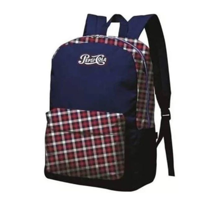 MOCHILA COSTAS JUVENIL PEPSI XADREZ FORONI