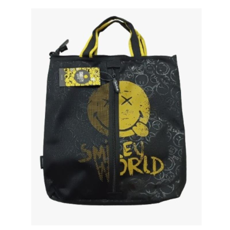 BOLSA SHOPPING NIRVANA PTO SMILEY 1454 UN