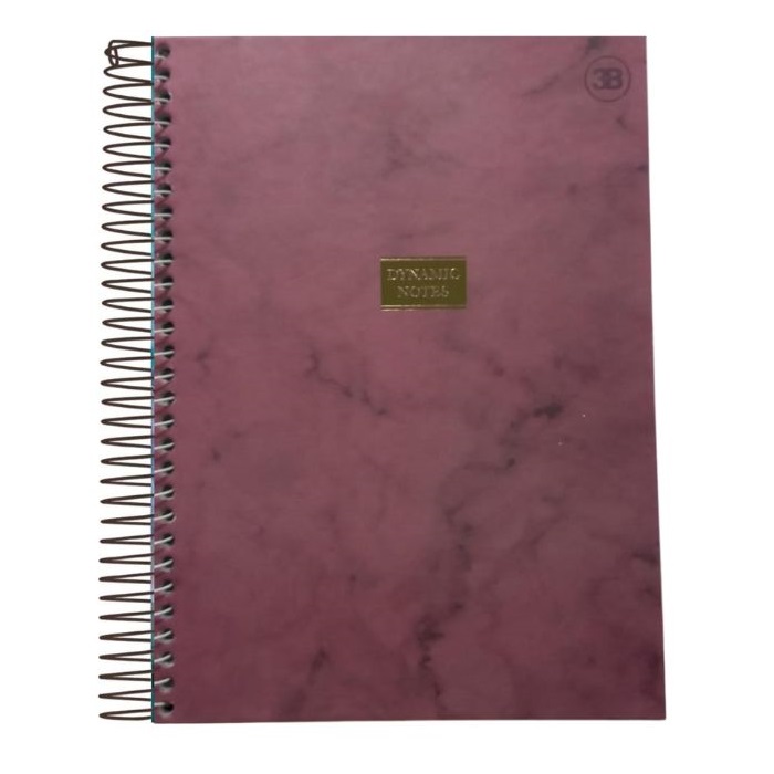 CADERNO CAPA DURA 1X1 COLEGIAL DYNAMIC 80FLS 947421 3B UN