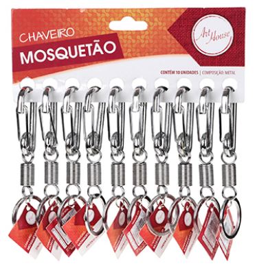 CHAVEIRO MOSQUETAO MOLA 834332 ZEIN IMPORT UN