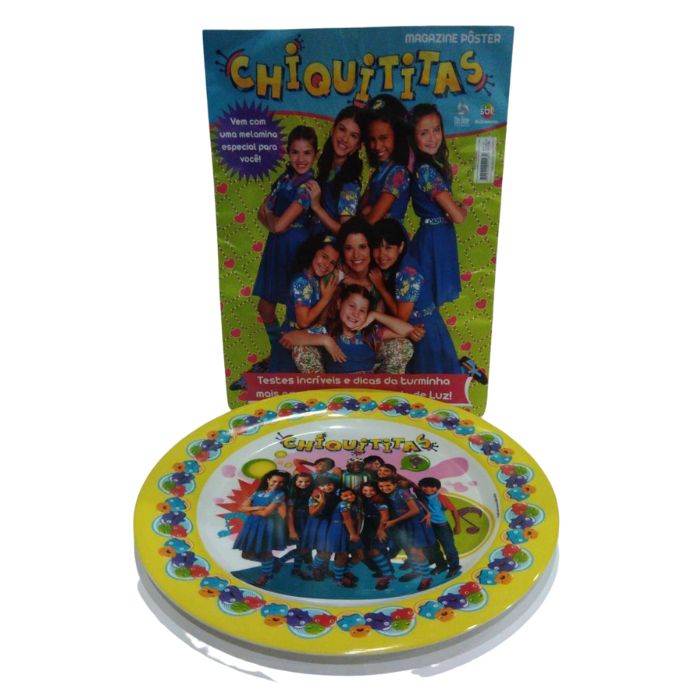 LIVRO POSTER CHIQUITITAS PRATO MEL EDITORA ONLINE