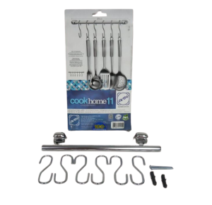 KIT COOK HOME KIT11 BARRA 30CM 6GANCHOS 1411 ARTHI UN