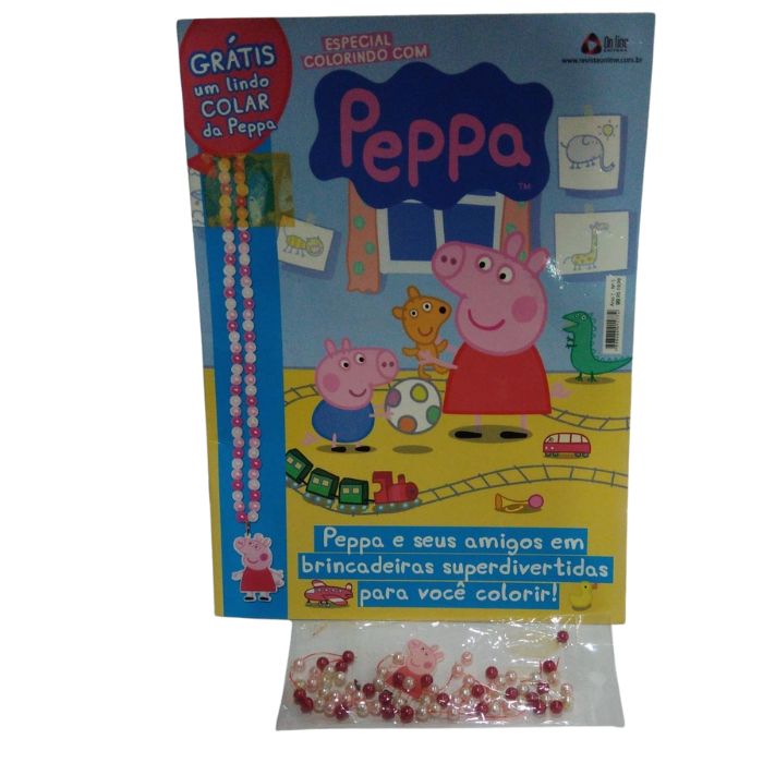 LIVRO COLORIR PEPPA PIG ESPECIAL EDITORA ONLINE