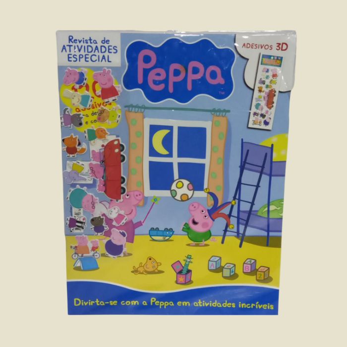 LIVRO ATIVIDADE PEPPA PIG ESPECIAL GIZ EDITORA ONLINE UN