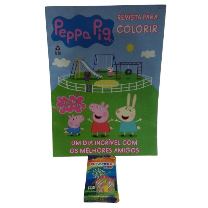 LIVRO COLORIR PEPPA PIG EDITORA ONLINE