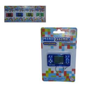 JOGO MINI BRICK GAME CHAVEIRO DMT6205 COLOR DMTOYS