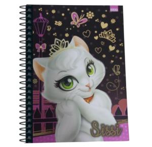 CADERNO CD 1X1 SISSI BA 96FLS 5665 SD