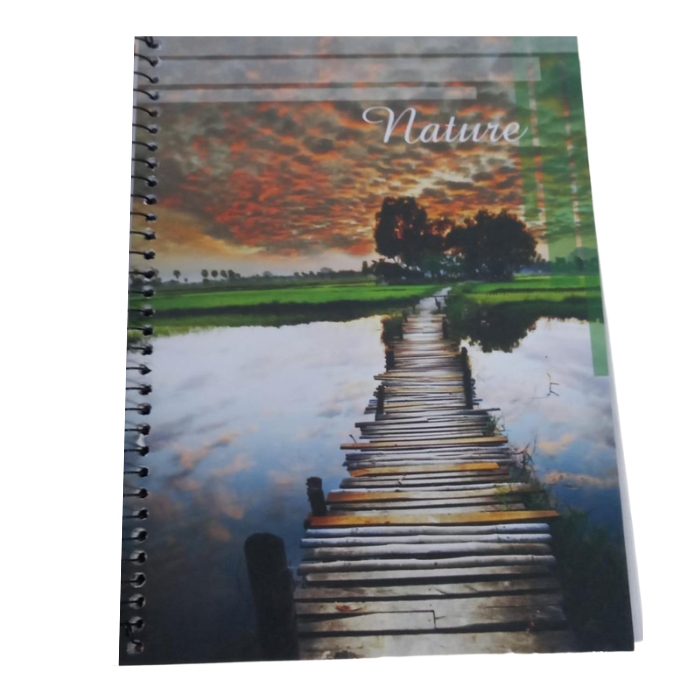 CADERNO CD 1X1 96FLS NATURE 105461 MAXIMA