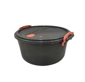 POTE PLASTICO REDONDO WAVE COM TRAVA 3.5L 3683 MB