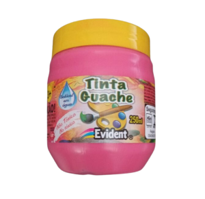 TINTA GUACHE EVIDENT 250ML ROSA GR QUIMICA UN