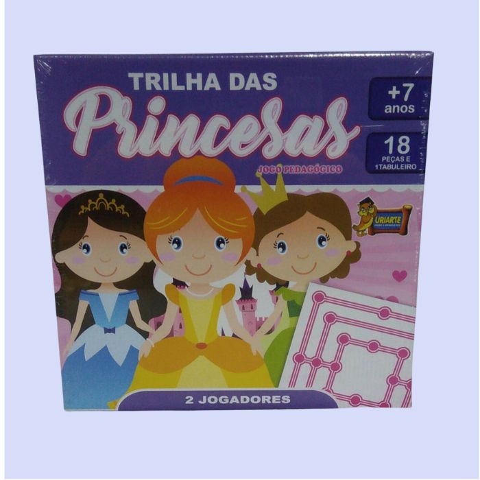 JOGO TRILHA PAPEL 18PCS PRINCESAS 4615 527329 URIARTE UN