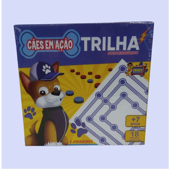 JOGO TRILHA PAPEL 18PCS CAES EM ACAO 4617 527331 URIARTE UN