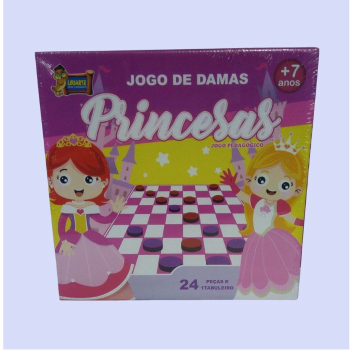 JOGO DAMA PAPEL 24PCS PRINCESAS 4618 527332 URIARTE UN