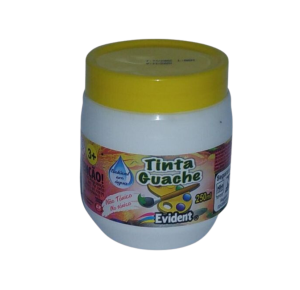 TINTA GUACHE EVIDENT 250ML BRANCO GR QUIMICA UN