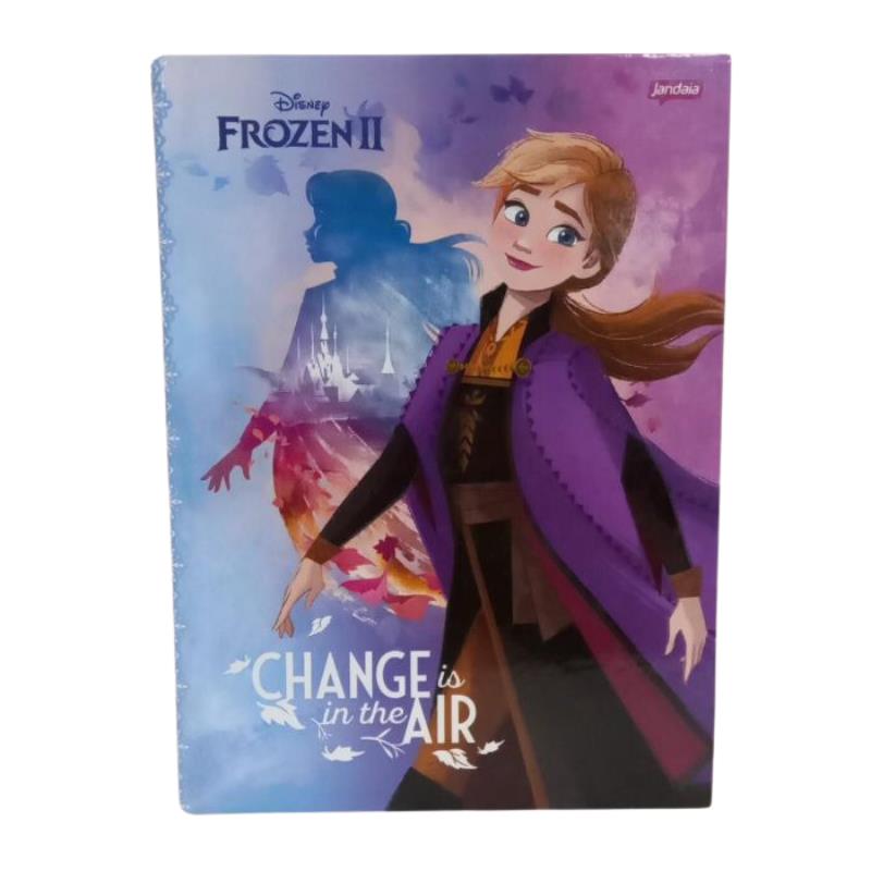 CADERNO CD BROCH 96FLS FROZEN II 6532720 JANDAIA UN