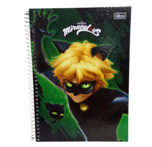 CADERNO CD 1X1 80FLS CAT NOIR M 236985 TILIBRA UN