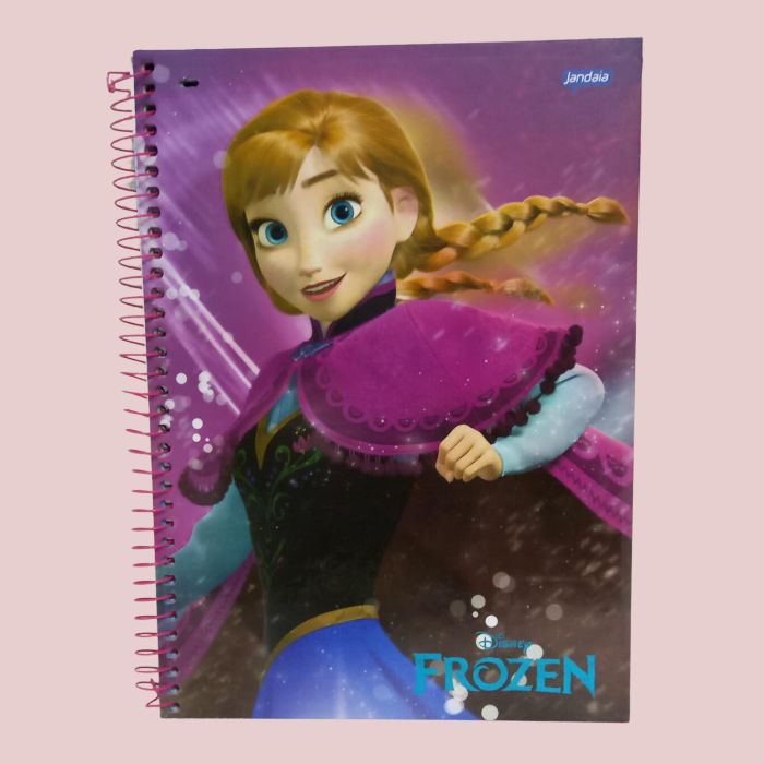 CADERNO CD 1X1 96FLS FROZEN 624520 JANDAIA UN