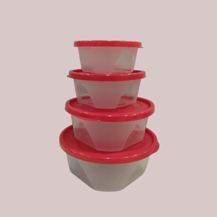 CONJUNTO POTE PLAST RED EGITO 4PCS JAGUAR UN