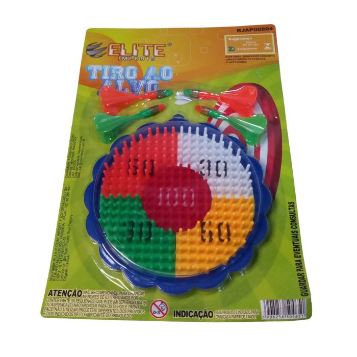 JOGO TIRO AO ALVO 16CM RJAP00804 ELITE UN